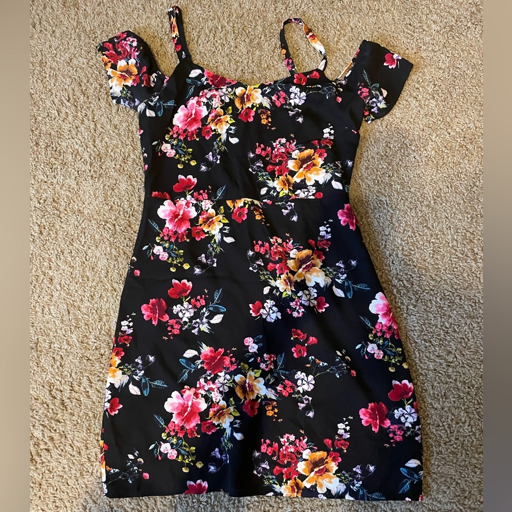 Floral mini dress
